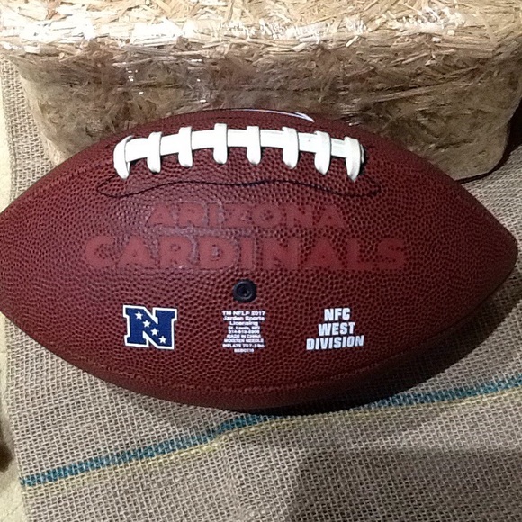 AZ Cardinals Official Size Display Football - Picture 2 of 3